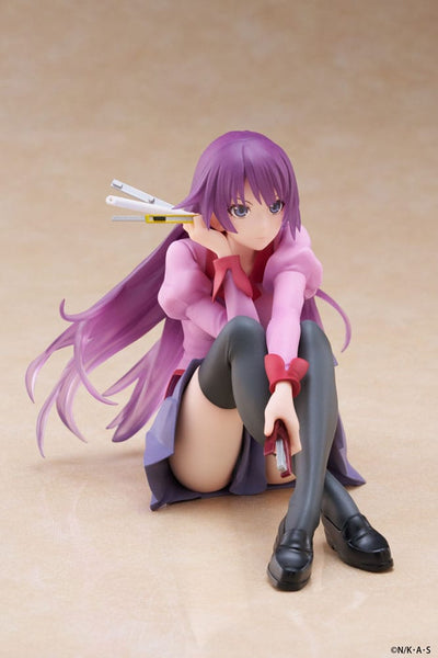 Monogatari PVC Statue Desktop Cute Figure Hitagi Senjougahara 13cm - Scale Statue - Taito Prize - Hobby Figures UK