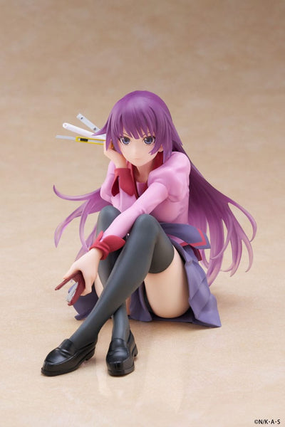 Monogatari PVC Statue Desktop Cute Figure Hitagi Senjougahara 13cm - Scale Statue - Taito Prize - Hobby Figures UK