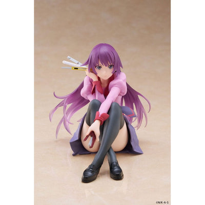 Monogatari PVC Statue Desktop Cute Figure Hitagi Senjougahara 13cm - Scale Statue - Taito Prize - Hobby Figures UK