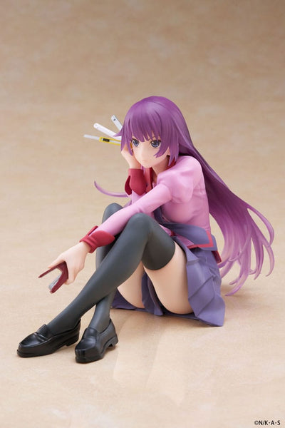 Monogatari PVC Statue Desktop Cute Figure Hitagi Senjougahara 13cm - Scale Statue - Taito Prize - Hobby Figures UK
