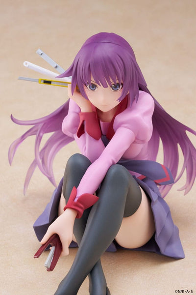 Monogatari PVC Statue Desktop Cute Figure Hitagi Senjougahara 13cm - Scale Statue - Taito Prize - Hobby Figures UK