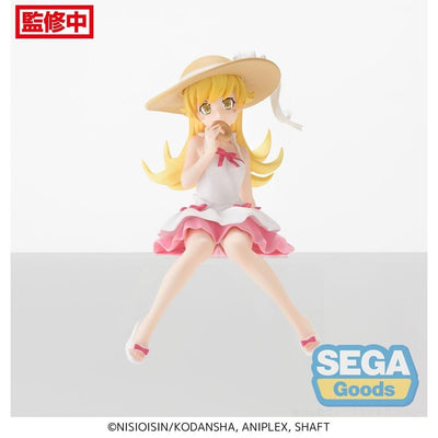 Monogatari Series PM Perching PVC Statue Shinobu Oshino 14cm - Scale Statue - Sega - Hobby Figures UK
