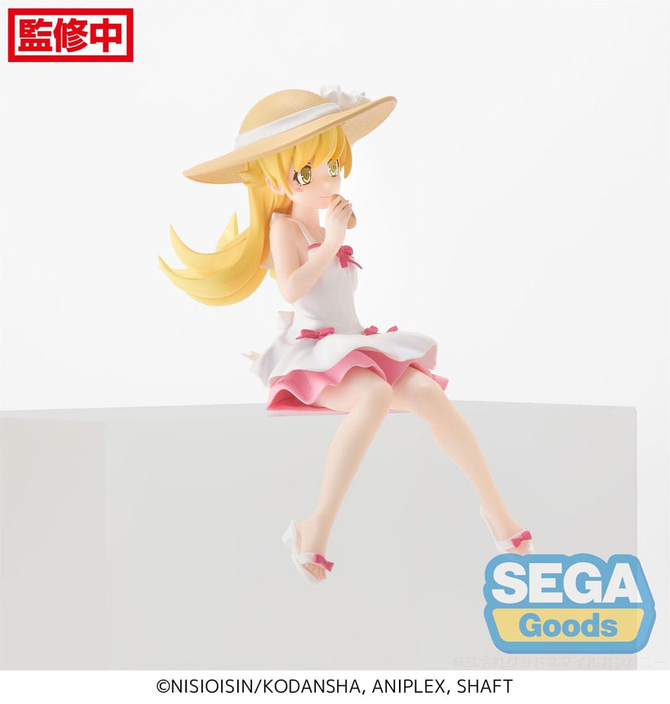 Monogatari Series PM Perching PVC Statue Shinobu Oshino 14cm - Scale Statue - Sega - Hobby Figures UK