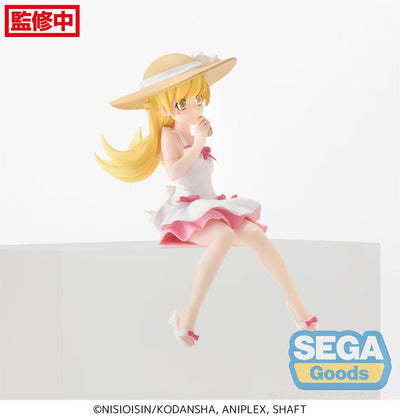 Monogatari Series PM Perching PVC Statue Shinobu Oshino 14cm - Scale Statue - Sega - Hobby Figures UK
