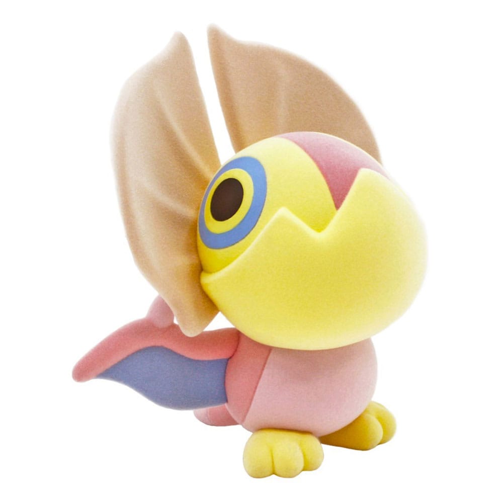 Monster Hunter Chibi Style PVC Figure Yian Kut-Ku Flocked 11cm - Scale Statue - Capcom - Hobby Figures UK
