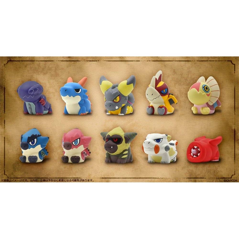 Monster Hunter Figure Builder Trading Figures 3 - 5cmFinger Puppet Monster Hunter Vol. 2 (10) - Mini Figures - Capcom - Hobby Figures UK