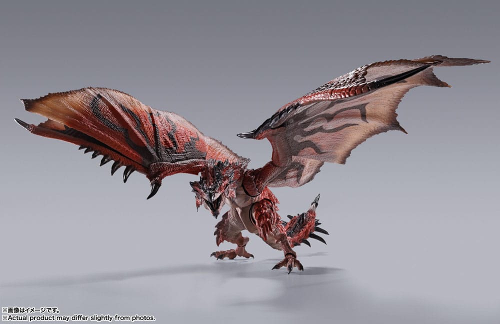 Monster Hunter S.H. MonsterArts Action Figure Rathlos 20th Anniversary Edition 40cm - Action Figures - Bandai Tamashii Nations - Hobby Figures UK