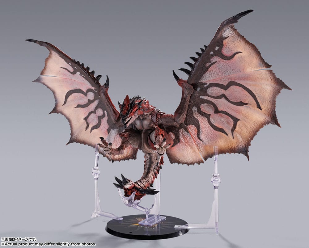 Monster Hunter S.H. MonsterArts Action Figure Rathlos 20th Anniversary Edition 40cm - Action Figures - Bandai Tamashii Nations - Hobby Figures UK