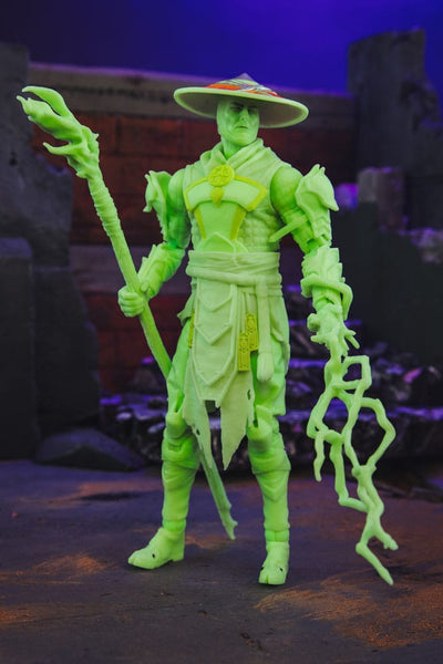 Mortal Kombat Action Figure Glow in the Dark Edition Raiden (Gold Label) 18cm - Action Figures - McFarlane Toys - Hobby Figures UK