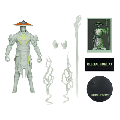 Mortal Kombat Action Figure Glow in the Dark Edition Raiden (Gold Label) 18cm - Action Figures - McFarlane Toys - Hobby Figures UK