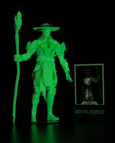 Mortal Kombat Action Figure Glow in the Dark Edition Raiden (Gold Label) 18cm - Action Figures - McFarlane Toys - Hobby Figures UK
