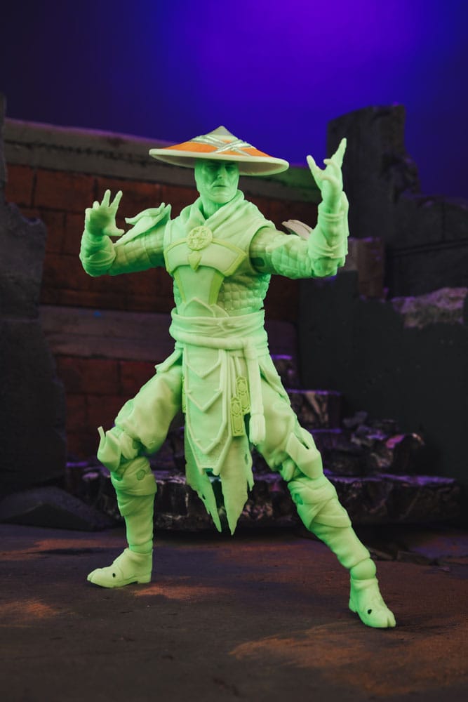 Mortal Kombat Action Figure Glow in the Dark Edition Raiden (Gold Label) 18cm - Action Figures - McFarlane Toys - Hobby Figures UK