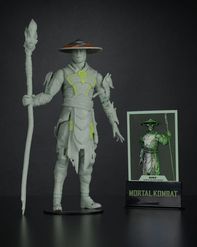 Mortal Kombat Action Figure Glow in the Dark Edition Raiden (Gold Label) 18cm - Action Figures - McFarlane Toys - Hobby Figures UK