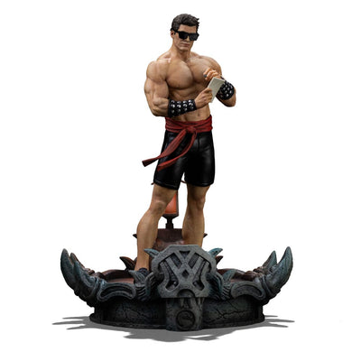 Mortal Kombat Art Scale Statue 1/10 Johnny Cage 24cm - Scale Statue - Iron Studios - Hobby Figures UK