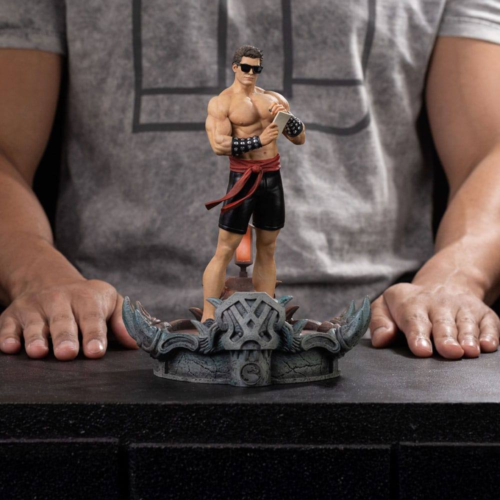 Mortal Kombat Art Scale Statue 1/10 Johnny Cage 24cm - Scale Statue - Iron Studios - Hobby Figures UK