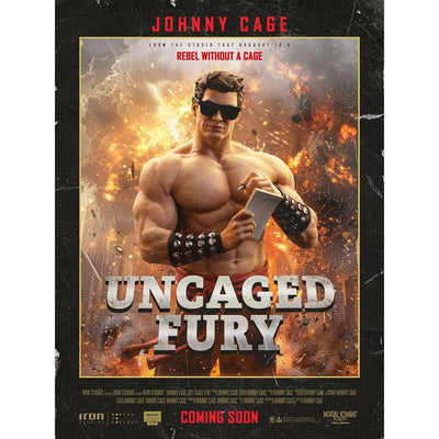 Mortal Kombat Art Scale Statue 1/10 Johnny Cage 24cm - Scale Statue - Iron Studios - Hobby Figures UK