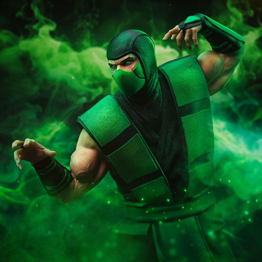 Mortal Kombat Art Scale Statue 1/10 Reptile 20cm - Scale Statue - Iron Studios - Hobby Figures UK