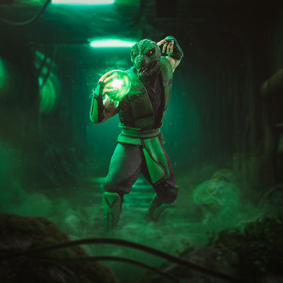 Mortal Kombat Art Scale Statue 1/10 Reptile 20cm - Scale Statue - Iron Studios - Hobby Figures UK