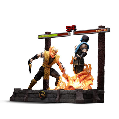 Mortal Kombat Deluxe Art Scale Statue 1/10 Scorpion Fatality 27cm - Scale Statue - Iron Studios - Hobby Figures UK