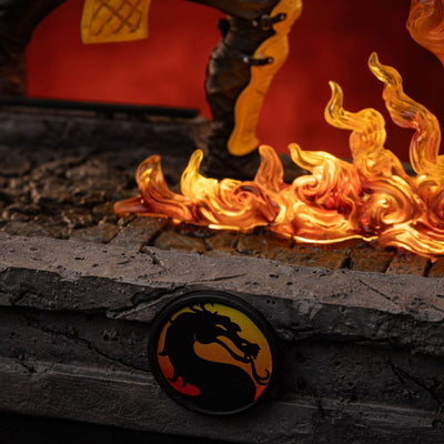 Mortal Kombat Deluxe Art Scale Statue 1/10 Scorpion Fatality 27cm - Scale Statue - Iron Studios - Hobby Figures UK