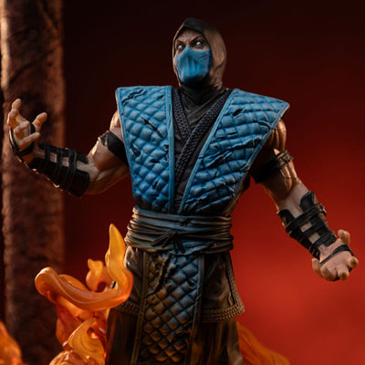 Mortal Kombat Deluxe Art Scale Statue 1/10 Scorpion Fatality 27cm - Scale Statue - Iron Studios - Hobby Figures UK