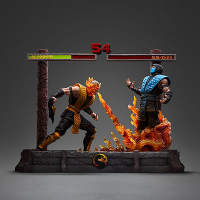 Mortal Kombat Deluxe Art Scale Statue 1/10 Scorpion Fatality 27cm - Scale Statue - Iron Studios - Hobby Figures UK