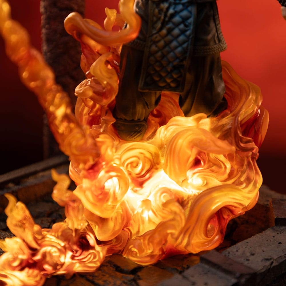 Mortal Kombat Deluxe Art Scale Statue 1/10 Scorpion Fatality 27cm - Scale Statue - Iron Studios - Hobby Figures UK