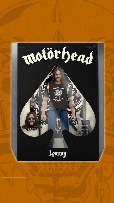 Motorhead Ultimates Action Figure Wave 2 Lemmy 18cm - Action Figures - Super7 - Hobby Figures UK