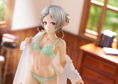 Mushoku Tensei Jobless Reincarnation II Isekai Ittara Honki Dasu PVC Statue 1/7 Sylphiette Greyrat Changing Clothes Mode 23cm - Scale Statue - Ques Q - Hobby Figures UK