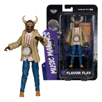 Music Maniacs Hip Hop Action Figure Flavor Flav 16cm