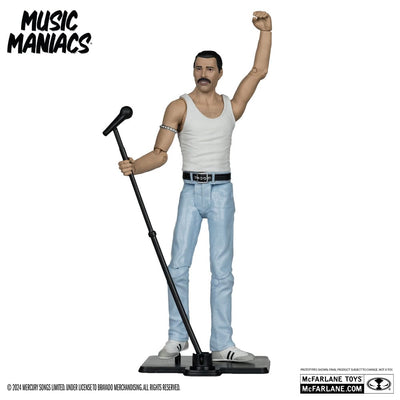 Music Maniacs Rock Action Figure Freddy Mercury 15cm - Action Figures - McFarlane Toys - Hobby Figures UK