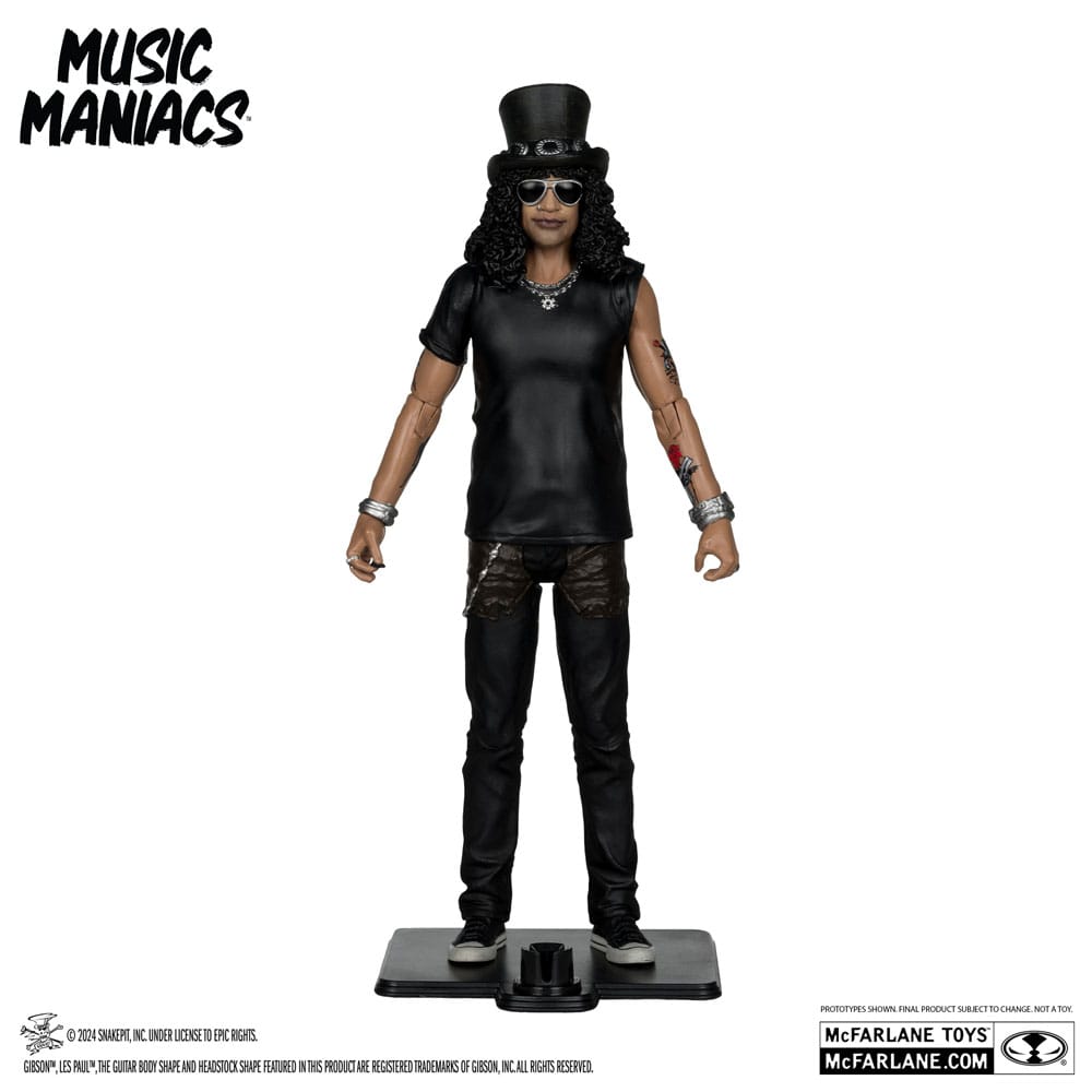Music Maniacs Rock Action Figure Slash 15cm - Action Figures - McFarlane Toys - Hobby Figures UK