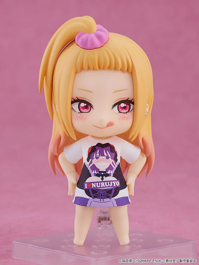 My Dress-Up Darling Nendoroid Action Figure Marin Kitagawa: Slippery Girls Full Graphic T-Shirt Ver. 10cm - Action Figures - Good Smile Company - Hobby Figures UK