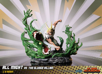 My Hero Academia Diorama All Might Vs. the Sludge Villain 30cm - Scale Statue - First 4 Figures - Hobby Figures UK