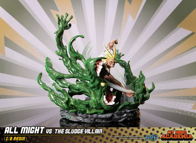 My Hero Academia Diorama All Might Vs. the Sludge Villain 30cm - Scale Statue - First 4 Figures - Hobby Figures UK