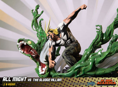 My Hero Academia Diorama All Might Vs. the Sludge Villain 30cm - Scale Statue - First 4 Figures - Hobby Figures UK