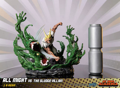 My Hero Academia Diorama All Might Vs. the Sludge Villain 30cm - Scale Statue - First 4 Figures - Hobby Figures UK