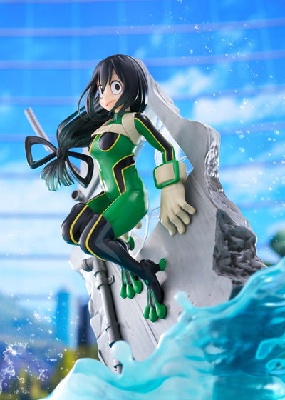 My Hero Academia Dressta PVC Statue Tsuyu Asui 22cm - Scale Statue - Taito Prize - Hobby Figures UK