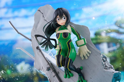 My Hero Academia Dressta PVC Statue Tsuyu Asui 22cm - Scale Statue - Taito Prize - Hobby Figures UK