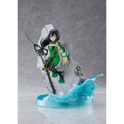 My Hero Academia Dressta PVC Statue Tsuyu Asui 22cm - Scale Statue - Taito Prize - Hobby Figures UK