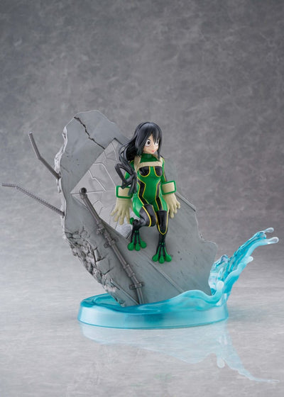 My Hero Academia Dressta PVC Statue Tsuyu Asui 22cm - Scale Statue - Taito Prize - Hobby Figures UK