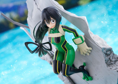 My Hero Academia Dressta PVC Statue Tsuyu Asui 22cm - Scale Statue - Taito Prize - Hobby Figures UK