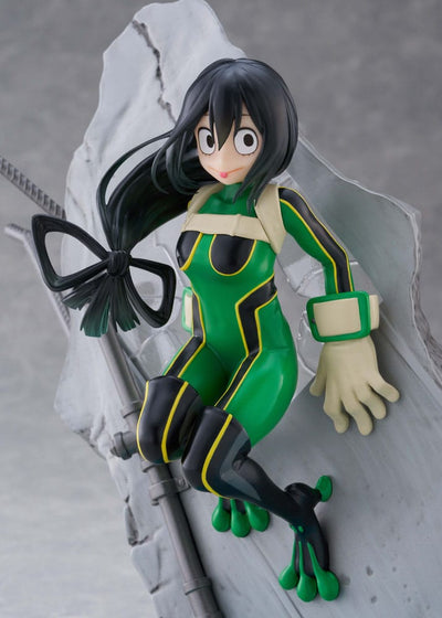 My Hero Academia Dressta PVC Statue Tsuyu Asui 22cm - Scale Statue - Taito Prize - Hobby Figures UK