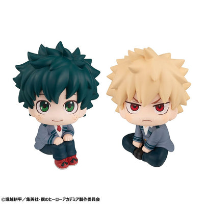 My Hero Academia Look Up PVC Statue Izuku Midoriya & Katsuki Bakugo 11cm (with gift) - Scale Statue - Megahouse - Hobby Figures UK