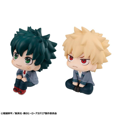 My Hero Academia Look Up PVC Statue Izuku Midoriya & Katsuki Bakugo 11cm (with gift) - Scale Statue - Megahouse - Hobby Figures UK