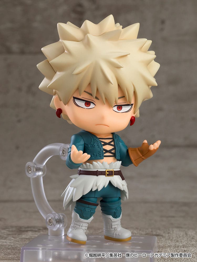 My Hero Academia Nendoroid Action Figure Katsuki Bakugo: Jikketsu Costume Ver. 10cm - Action Figures - Good Smile Company - Hobby Figures UK