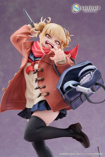 My Hero Academia PVC Statue 1/7 Himiko Toga Duffel Coat Ver. 27cm - Scale Statue - Taito Prize - Hobby Figures UK