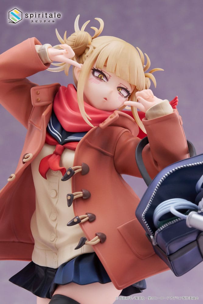 My Hero Academia Senpai PVC Statue 1/7 Himiko Toga Duffel Coat 27cm - Scale Statue - Spiritale - Hobby Figures UK