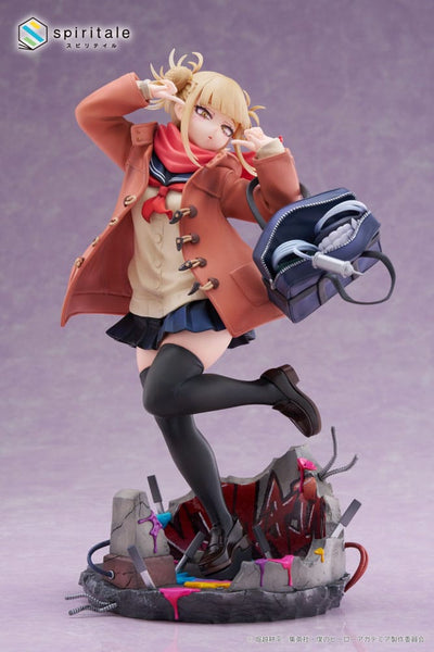 My Hero Academia Senpai PVC Statue 1/7 Himiko Toga Duffel Coat 27cm - Scale Statue - Spiritale - Hobby Figures UK