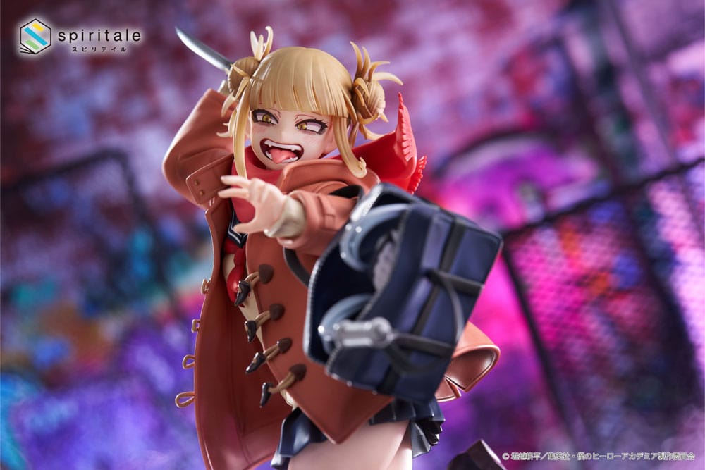 My Hero Academia Senpai PVC Statue 1/7 Himiko Toga Duffel Coat 27cm - Scale Statue - Spiritale - Hobby Figures UK